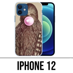 Custodia per iPhone 12 - Gomma da masticare Chewbacca Star Wars