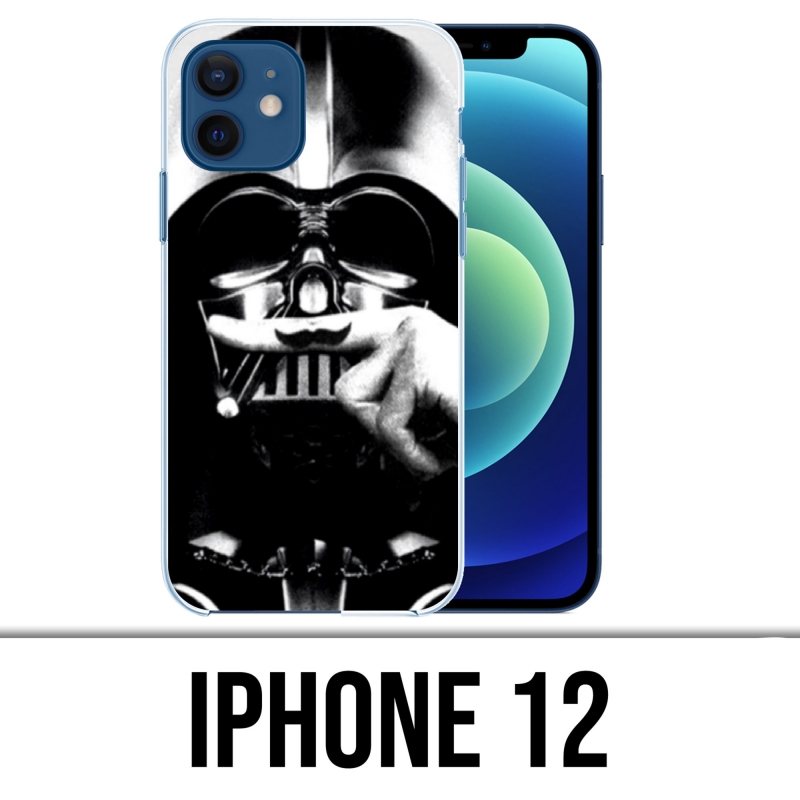 Custodia per iPhone 12 - Baffi Darth Vader di Star Wars