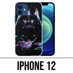 Funda para iPhone 12 - Star Wars Darth Vader Neon