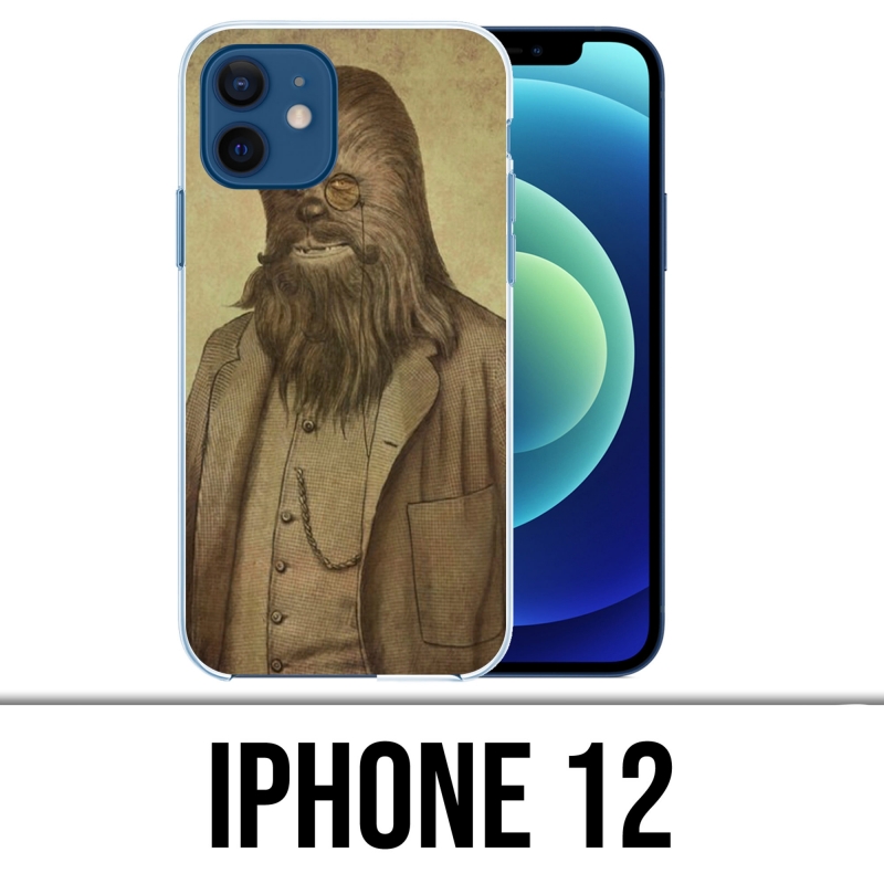 Funda para iPhone 12 - Star Wars Vintage Chewbacca