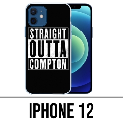 Coque iPhone 12 - Straight Outta Compton