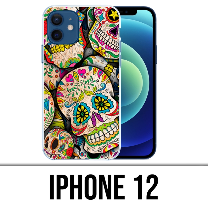 Funda para iPhone 12 - Sugar Skull