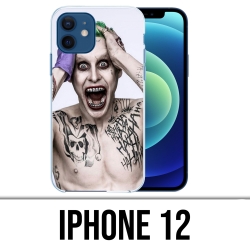 Coque iPhone 12 - Suicide Squad Jared Leto Joker