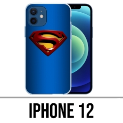 Coque iPhone 12 - Superman Logo