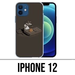 Coque iPhone 12 - Tapette Souris Indiana Jones