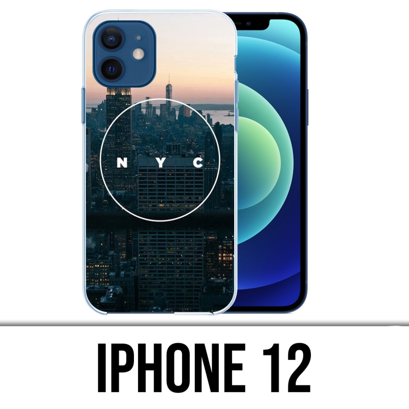 Coque iPhone 12 - Ville Nyc New Yock