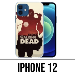 Coque iPhone 12 - Walking Dead Moto Fanart