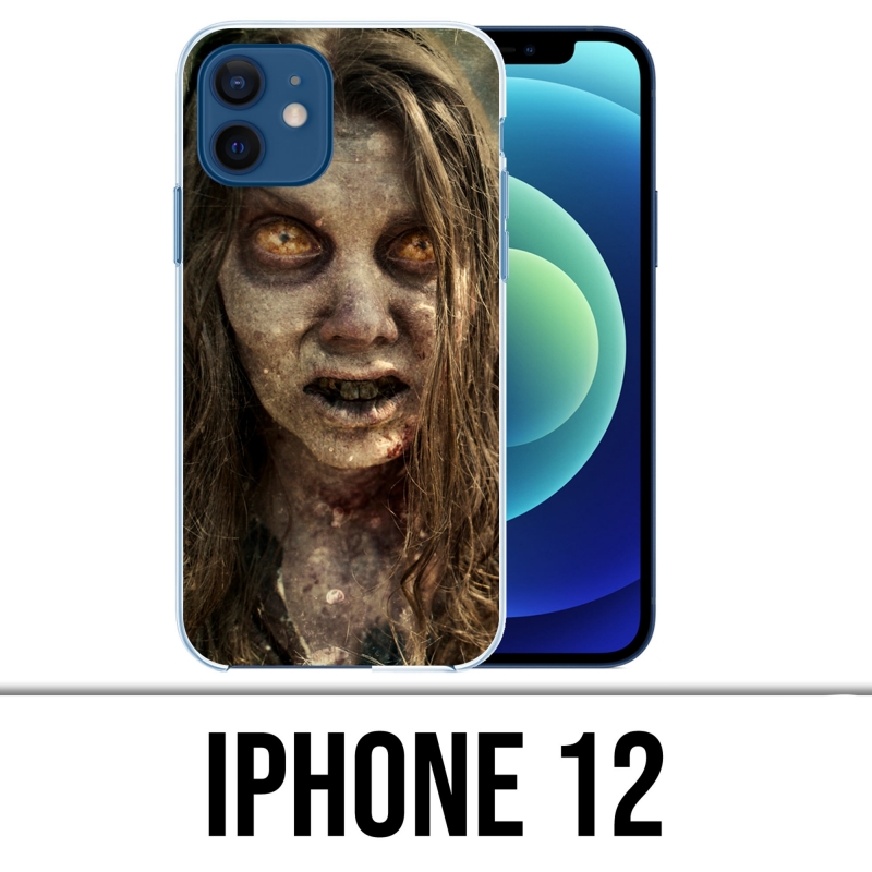 Coque iPhone 12 - Walking Dead Scary
