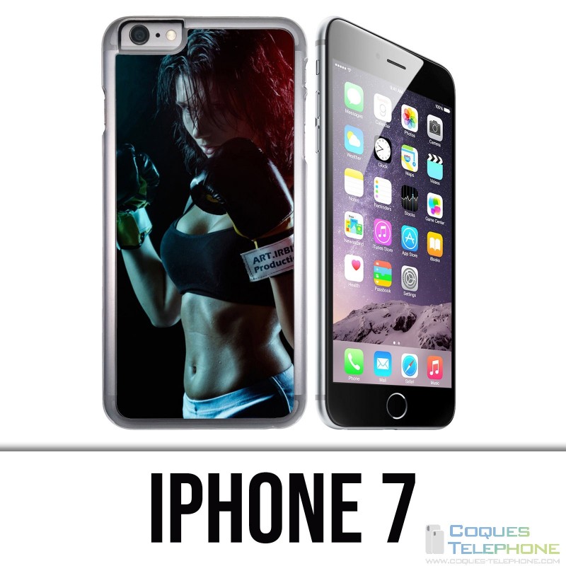 Coque iPhone 7 - Girl Boxe