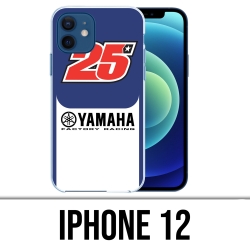 Carcasa para iPhone 12 - Yamaha Racing 25 Vinales Motogp