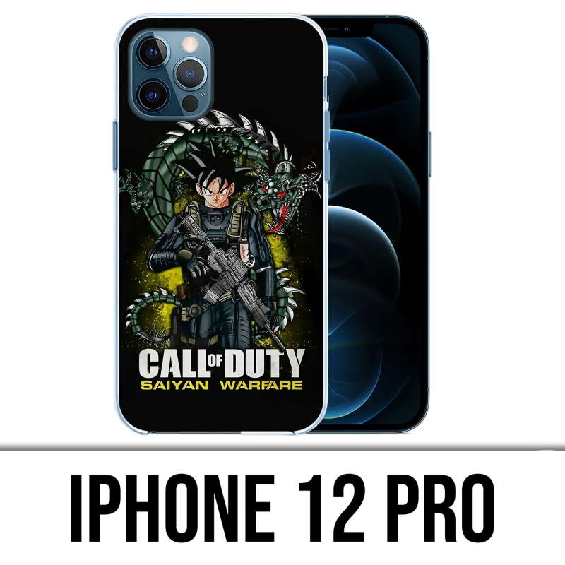 Custodia iPhone 12 Pro - Call Of Duty X Dragon Ball Saiyan Warfare