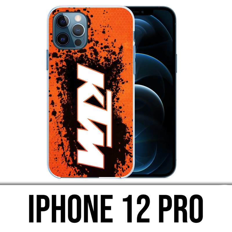 Coque iPhone 12 Pro - KTM Logo Galaxy