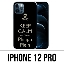 IPhone 12 Pro Case - Behalten Sie Ruhe Philipp Plein