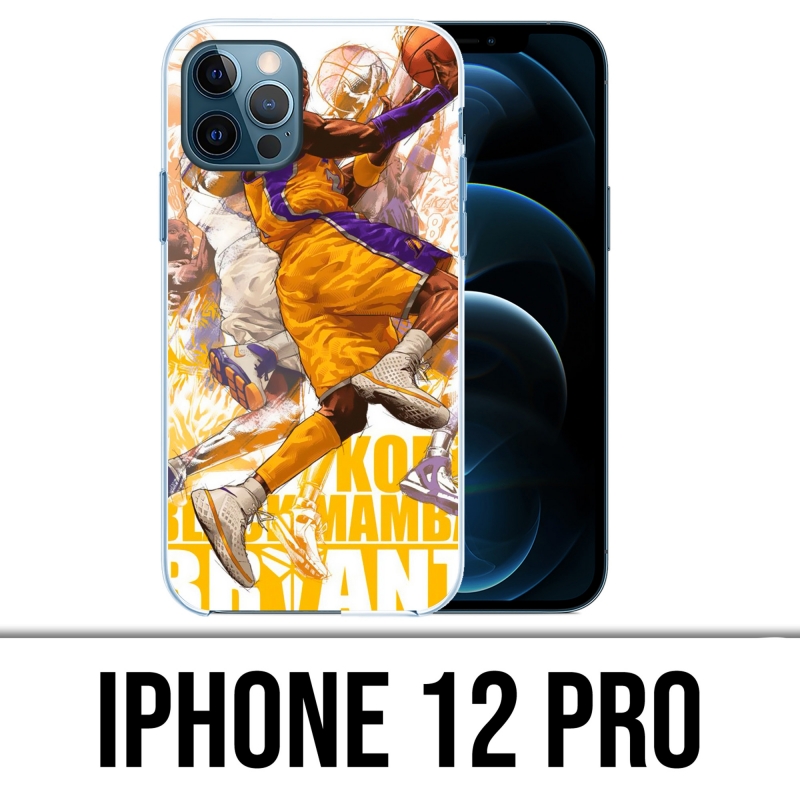 Funda para iPhone 12 Pro - Kobe Bryant Cartoon Nba