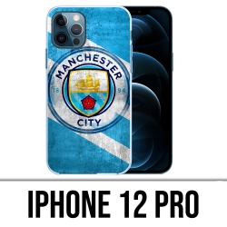 Custodia per iPhone 12 Pro - Manchester Football Grunge