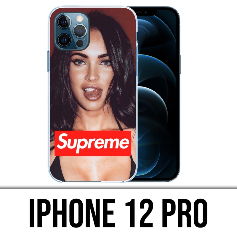 Coque iPhone 12 Pro - Megan Fox Supreme