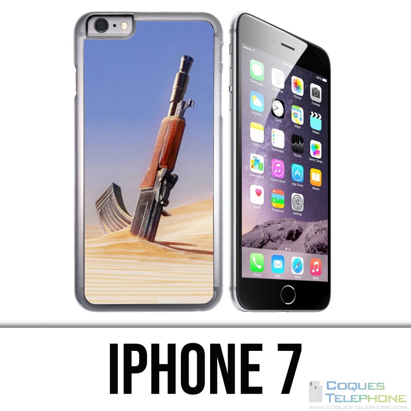 Coque iPhone 7 - Gun Sand