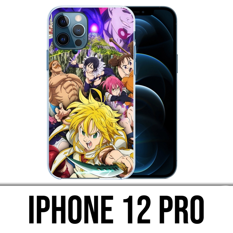 Coque iPhone 12 Pro - Seven-Deadly-Sins