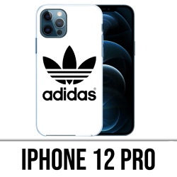 Funda para iPhone 12 Pro - Adidas Classic White