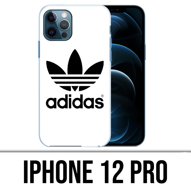 IPhone 12 Pro Case - Adidas Classic Weiß