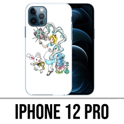 Coque iPhone 12 Pro - Alice Au Pays Des Merveilles Pokémon