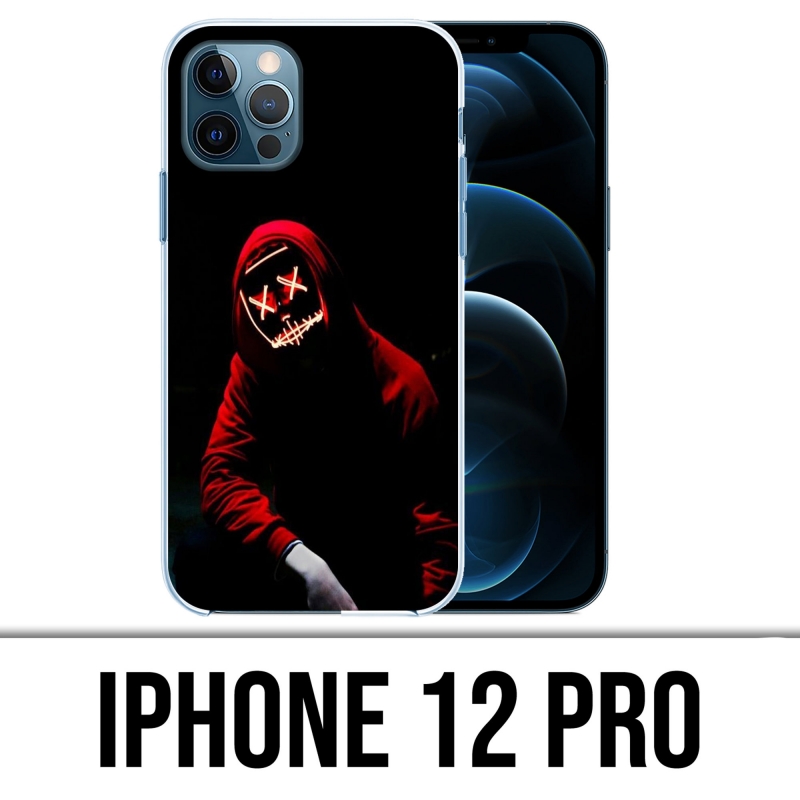 Coque iPhone 12 Pro - American Nightmare Masque