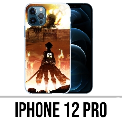 Coque iPhone 12 Pro - Attak-On-Titan-Poster