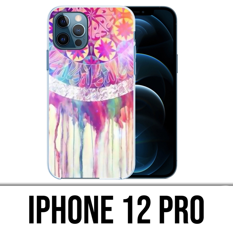 Coque iPhone 12 Pro - Attrape Reve Peinture