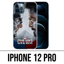 Coque iPhone 12 Pro - Avengers Civil War