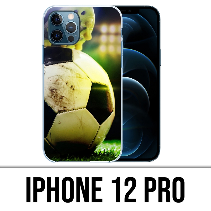 Custodia per iPhone 12 Pro - Foot Football Ball