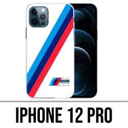 Coque iPhone 12 Pro - Bmw M Performance Blanc