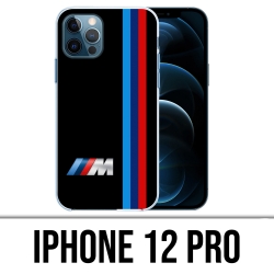 Coque iPhone 12 Pro - Bmw M Performance Noir