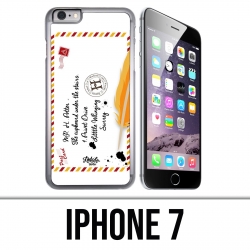 Coque iPhone 7 - Harry Potter Lettre Poudlard