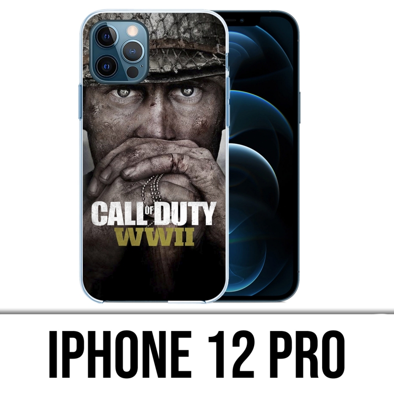Coque iPhone 12 Pro - Call Of Duty Ww2 Soldats