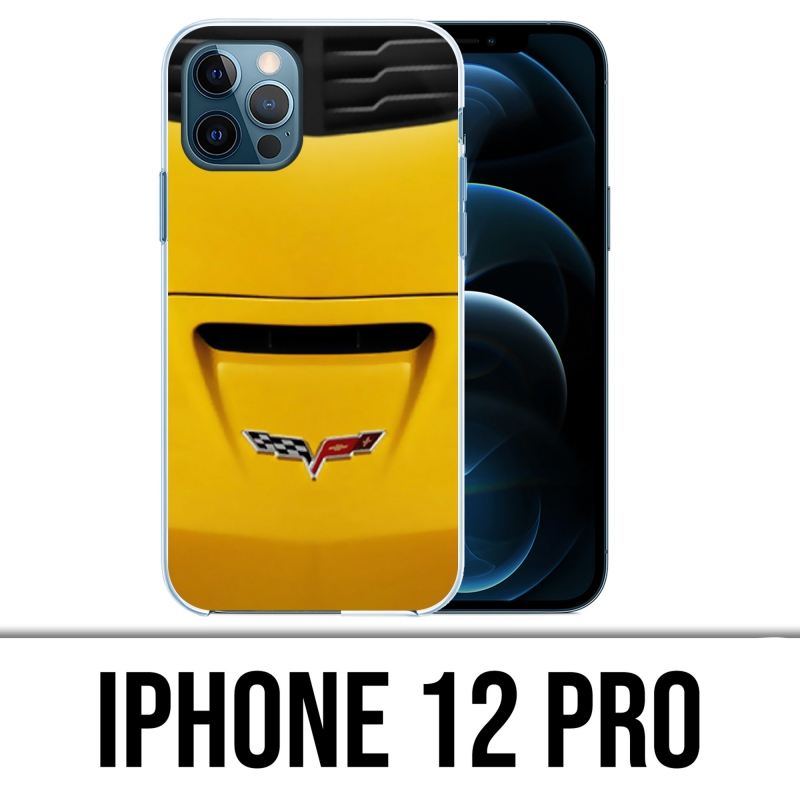 Custodia per iPhone 12 Pro - Cappuccio Corvette