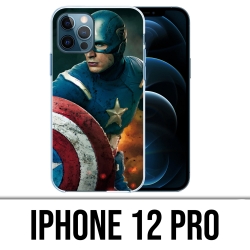 Coque iPhone 12 Pro - Captain America Comics Avengers