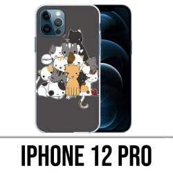 Coque iPhone 12 Pro - Chat Meow