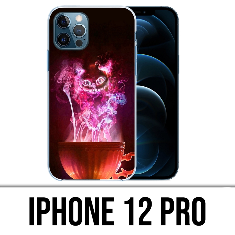 Custodia per iPhone 12 Pro - Cat Cup Alice nel paese delle meraviglie