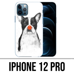 IPhone 12 Pro Case - Clown Bulldog Dog