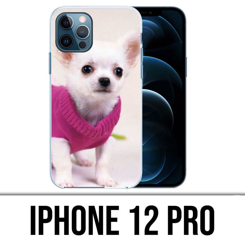 Coque iPhone 12 Pro - Chien Chihuahua