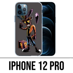 Coque iPhone 12 Pro - Crash Bandicoot Masque