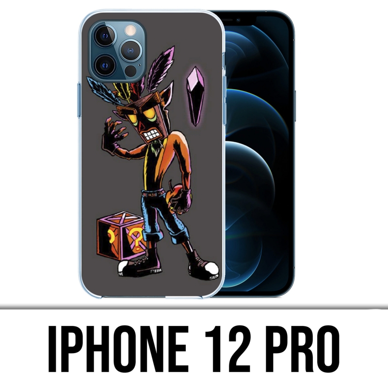 Custodia per iPhone 12 Pro - Maschera Crash Bandicoot