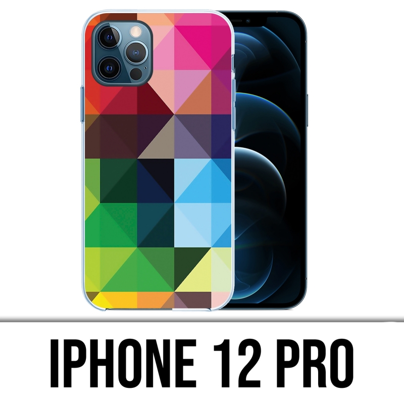 Funda para iPhone 12 Pro - Cubos-Multicolores