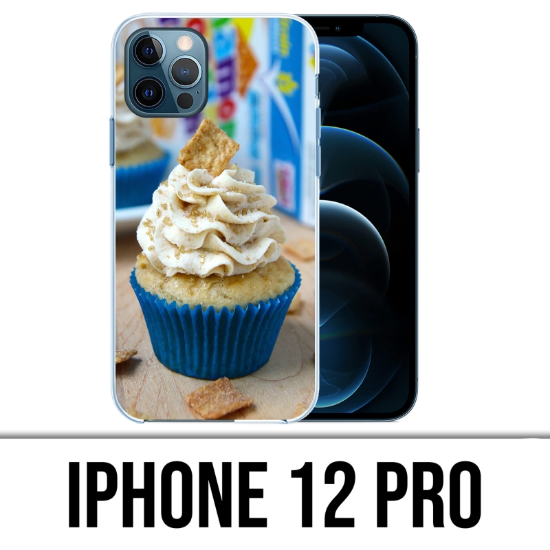 Funda para iPhone 12 Pro - Cupcake azul