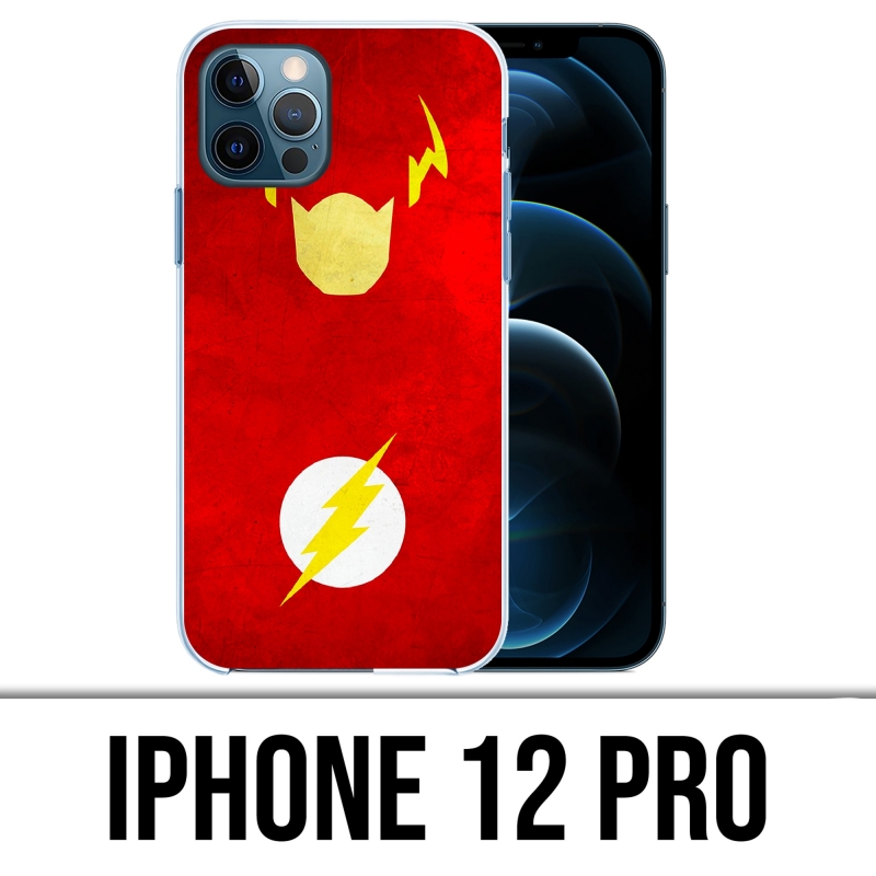 IPhone 12 Pro Case - Dc Comics Flash Art Design