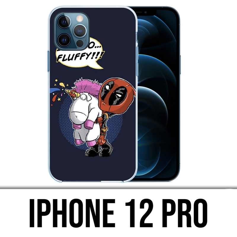 IPhone 12 Pro Case - Deadpool Fluffy Unicorn