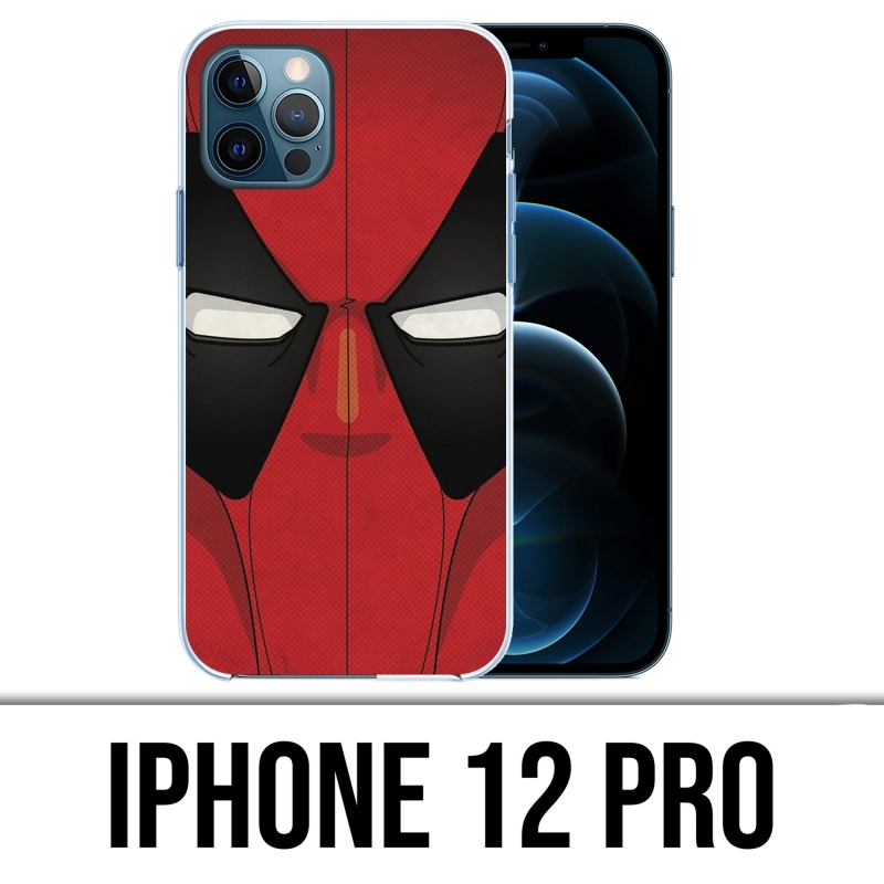 Funda para iPhone 12 Pro - Máscara de Deadpool