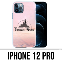 Coque iPhone 12 Pro - Disney Forver Young Illustration