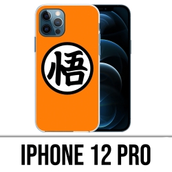 Coque iPhone 12 Pro - Dragon Ball Goku Logo