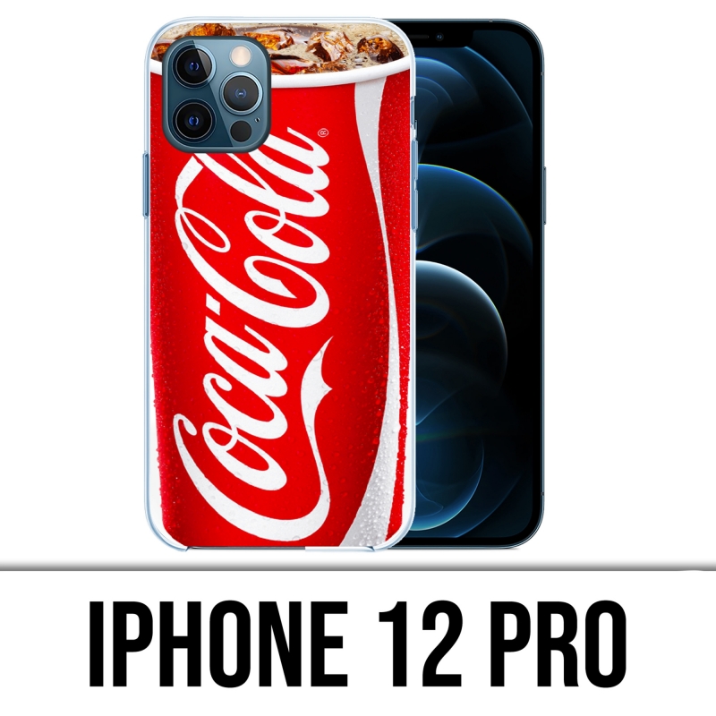 Coque iPhone 12 Pro - Fast Food Coca Cola